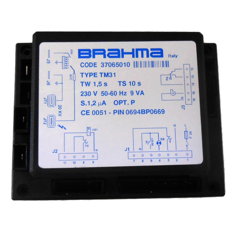 Apparecchiatura di Accensione TM31 - Brahma cod. 37065010