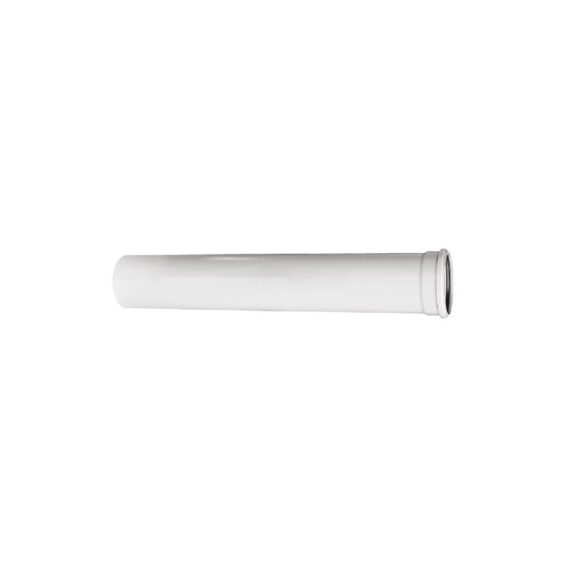 Tubo prolunga 0,5 MT - PVC bianco D.60