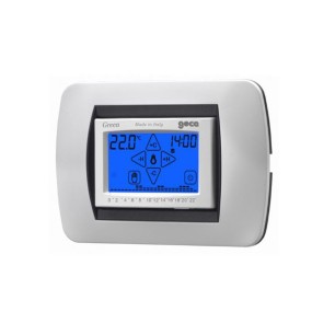 Cronotermostato touch screen da incasso - Green - CR150