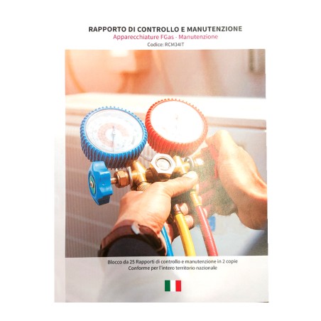 RCM34IT - Rapporto Manutenzione Apparecchi F-GAS