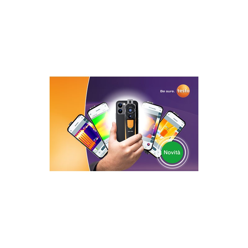 TESTO 860i - Termocamera wireless per smartphone - 05630860 TESTO 860i - Termocamera wireless per smartphone - 05630860