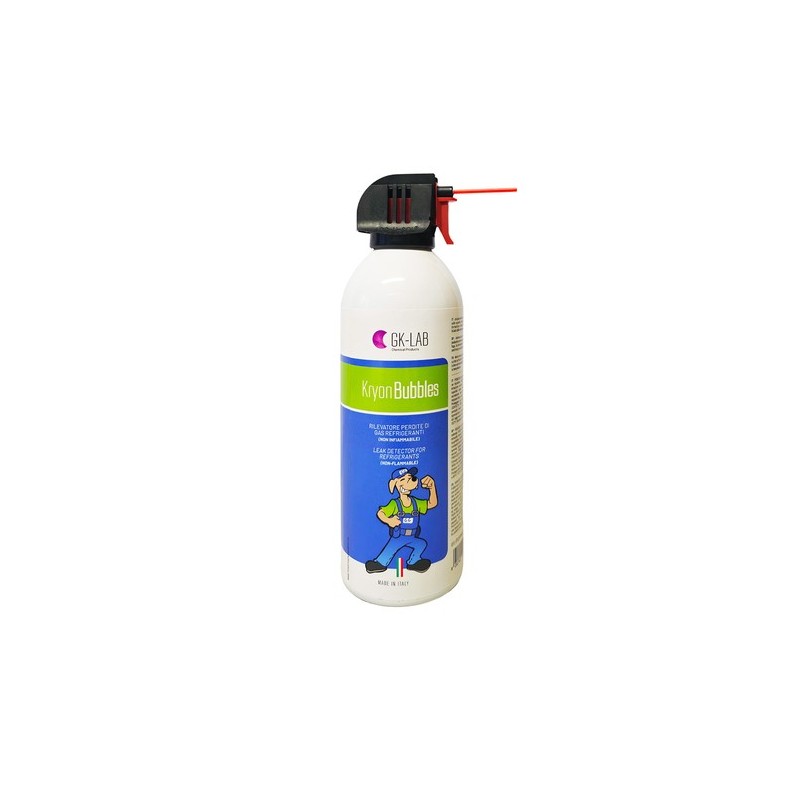 Cercafughe schiumogeno per gas refrigeranti - KRYON BUBBLES Cercafughe schiumogeno per gas refrigeranti - KRYON BUBBLES