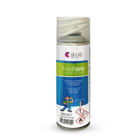 Spray igienizzante schiumogeno per unità interne - KRYON FOAMY